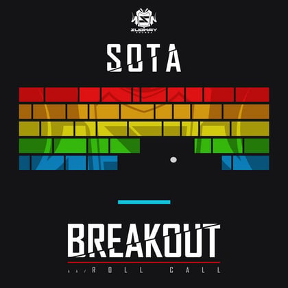 Breakout / Roll Call album by SOTA - Drum and Bass Cover Art