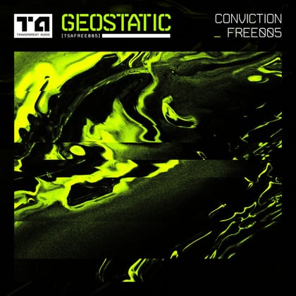 Conviction album by Geostatic - Drum and Bass Cover Art