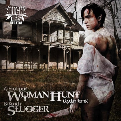 Women Hunt / Slugger album by Ego Trippin & Konichi - Drum and Bass Cover Art