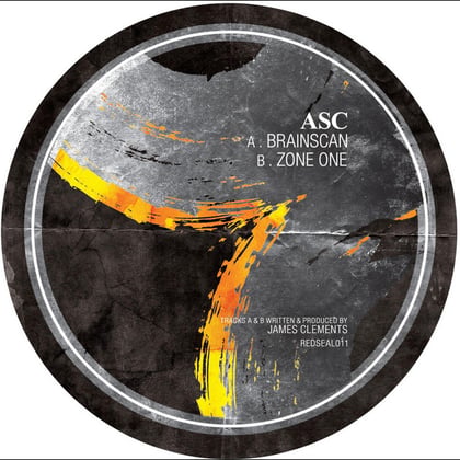 Brainscan album by ASC - Drum and Bass Cover Art