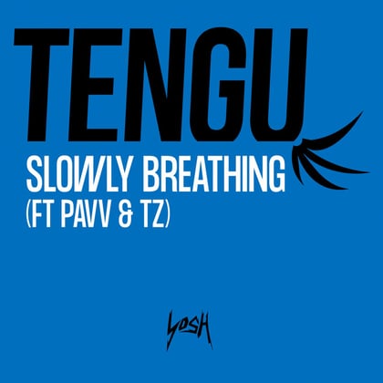 Slowly Breathing album by Tengu - Drum and Bass Cover Art