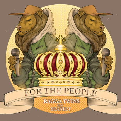 For the People album by Dr Meaker & Ragga Twins - Drum and Bass Cover Art