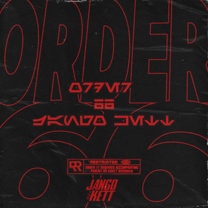 Order 66 album by Jango Kett - Drum and Bass Cover Art
