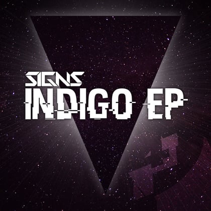 Indigo album by Signs - Drum and Bass Cover Art