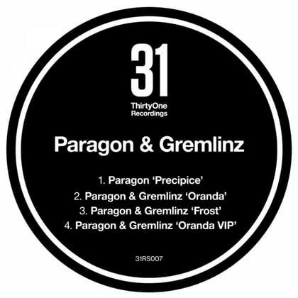 Precipice album by Gremlinz - Drum and Bass Cover Art