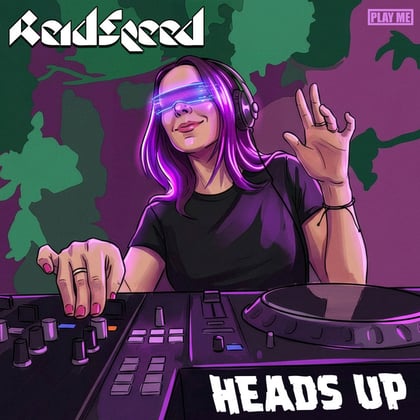Heads Up album by Reid Speed - Drum and Bass Cover Art