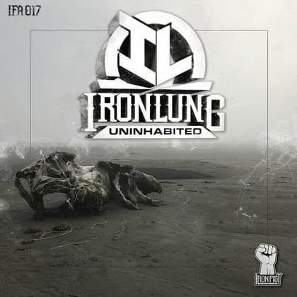 Uninhabited album by Ironlung - Drum and Bass Cover Art