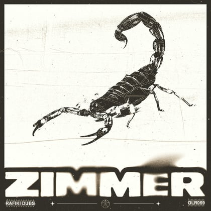 Zimmer album by Rafiki Dubs - Drum and Bass Cover Art