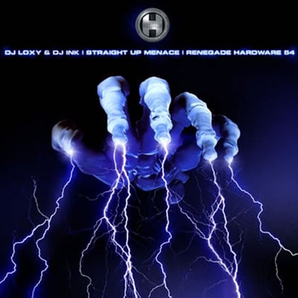 Straight up Menace / Dutty Rock album by DJ Ink - Drum and Bass Cover Art