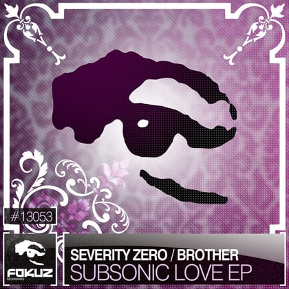 Subsonic Love EP album by Severity Zero - Drum and Bass Cover Art
