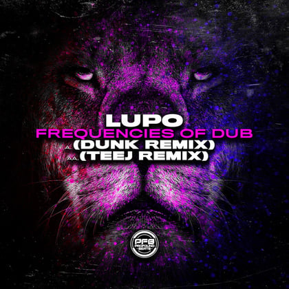 Frequencies Of Dub (Remixes) album by Lupo - Drum and Bass Cover Art