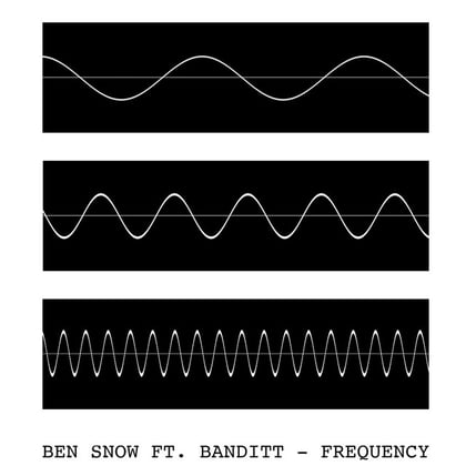 Frequency album by Ben Snow - Drum and Bass Cover Art