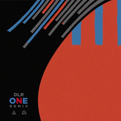 ONE (DLR Remix) album by Safire, DLR & QQQ Akane - Drum and Bass Cover Art