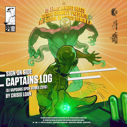 Social Security Presents The Social Classics Remix album by DJ Vapour - Drum and Bass Cover Art