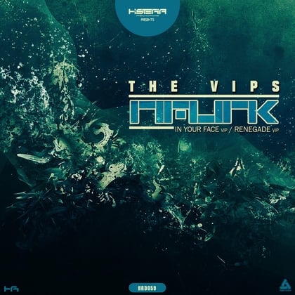 The Vips album by Nfunk - Drum and Bass Cover Art