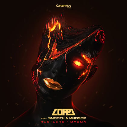 Hustlers / Magma album by Coppa, Smooth & MNDSCP - Drum and Bass Cover Art