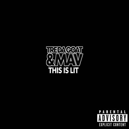 This Is Lit album by MAV - Drum and Bass Cover Art