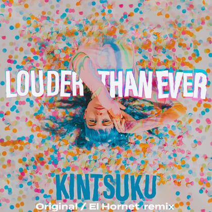 Louder Than Ever album by Kintsuku - Drum and Bass Cover Art