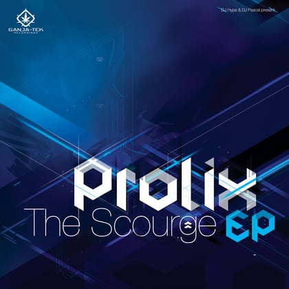 Scourge EP album by Prolix - Drum and Bass Cover Art