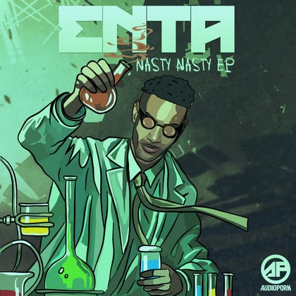 Nasty Nasty EP album by enta - Drum and Bass Cover Art