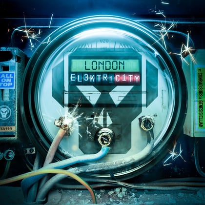 All On Top album by London Elektricity, Conrad Subs & Genesis Elijah - Drum and Bass Cover Art