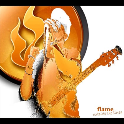 Outside The Lines album by Flame - Drum and Bass Cover Art