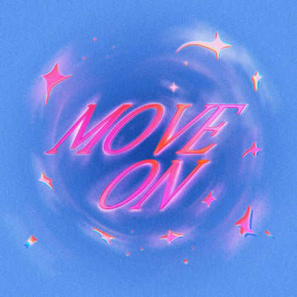 Move On album by LMNOP, Olivia Prado & Mikos Da Gawd - Drum and Bass Cover Art
