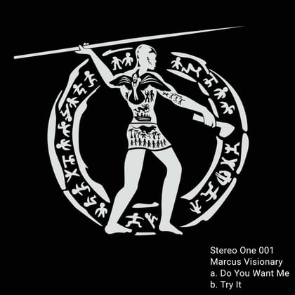 Stereo One 001 album by Marcus Visionary - Drum and Bass Cover Art