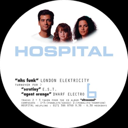 NHS Funk album by S.P.Y, London Elektricity, E.S.T & Dwarf Electro - Drum and Bass Cover Art