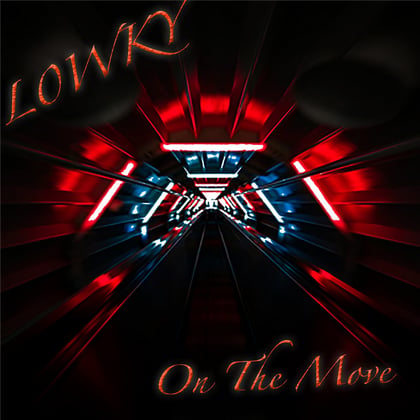 On the Move album by L0WKY - Drum and Bass Cover Art