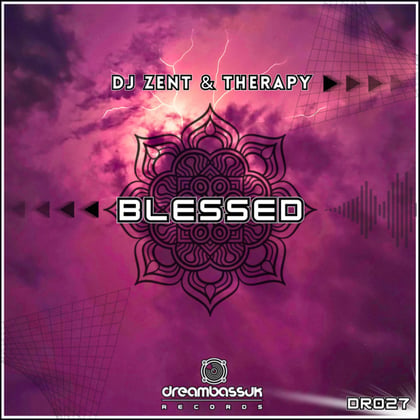 Blessed E.p album by Dj Zent - Drum and Bass Cover Art