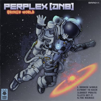 Broken World album by Perplex (DNB) - Drum and Bass Cover Art