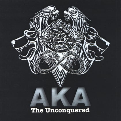 The Unconquered EP album by A.K.A - Drum and Bass Cover Art