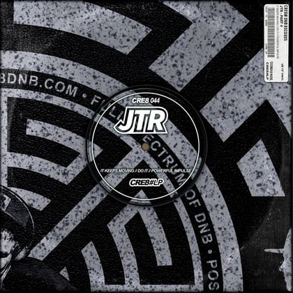 Cre8 LP Part 4 album by JTR - Drum and Bass Cover Art