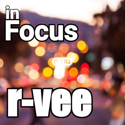 In Focus album by R-Vee - Drum and Bass Cover Art