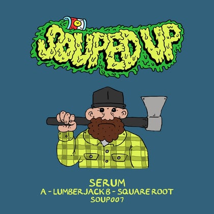 Lumberjack album by Serum - Drum and Bass Cover Art