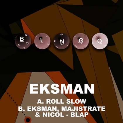 Roll Slow / Blap album by Eksman - Drum and Bass Cover Art