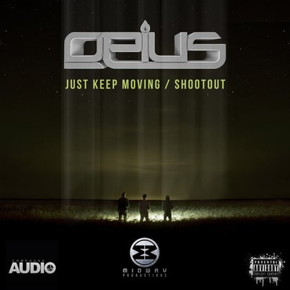 Just Keep Moving / Shoot Out album by Opius - Drum and Bass Cover Art