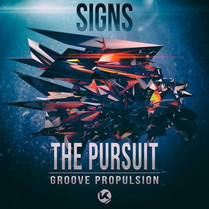 The Pursuit album by Signs - Drum and Bass Cover Art