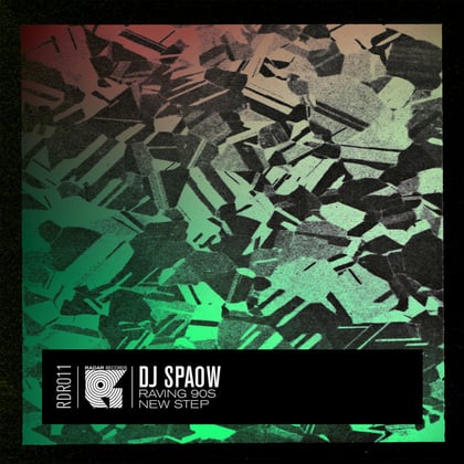 Raving 90's / New Step album by Spaow - Drum and Bass Cover Art