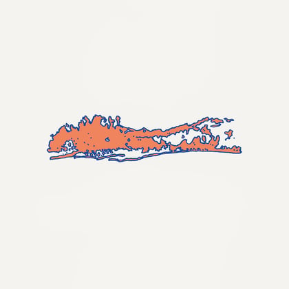 Long Island album by Visages - Drum and Bass Cover Art