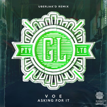 Asking for It (Uberjak'd Remix) album by V O E - Drum and Bass Cover Art