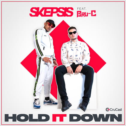 Hold It Down (feat. Bru-C) album by Skepsis - Drum and Bass Cover Art