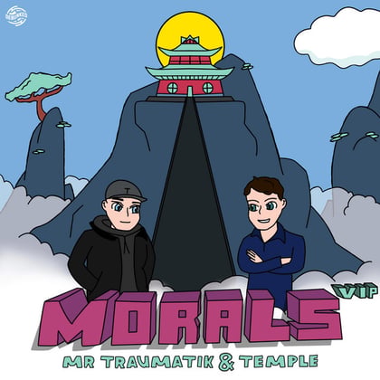 Morals (VIP) album by Mr Traumatik & Temple - Drum and Bass Cover Art