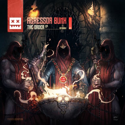 The Order EP album by Agressor Bunx - Drum and Bass Cover Art
