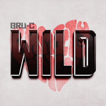 Wild album by Bru-C - Drum and Bass Cover Art