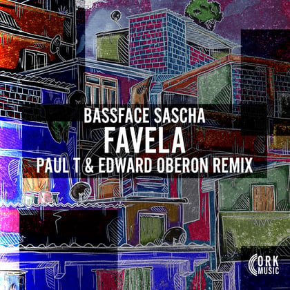 Favela (Paul T & Edward Oberon Remix) album by Bassface Sascha & Paul T & Edward Oberon - Drum and Bass Cover Art