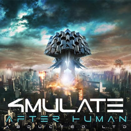 After Human album by 4mulate - Drum and Bass Cover Art