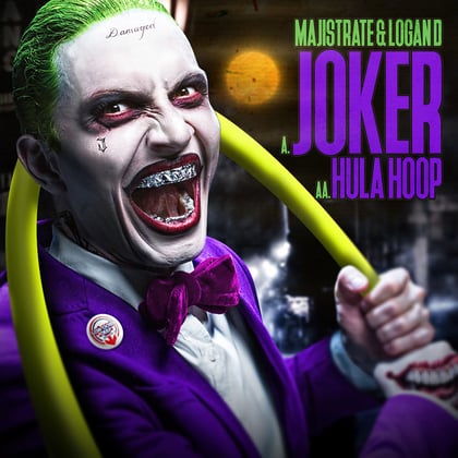 Joker / Hula Hoop album by Majistrate & Logan D - Drum and Bass Cover Art