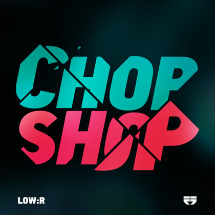 Chop Shop album by Low:r - Drum and Bass Cover Art